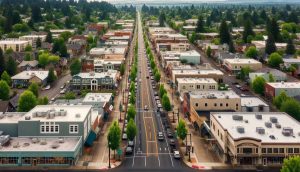 commercial street view rendering of west 11th st eugene 